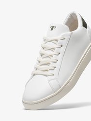 Women's Lace Up Sneakers | White-Terra