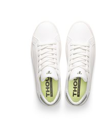 Women's Lace Up Sneakers | White-Terra