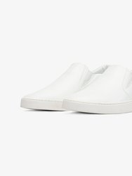 Women's Slip On Sneakers | White-Terra