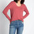 Lauren Top In Cranberry - Cranberry