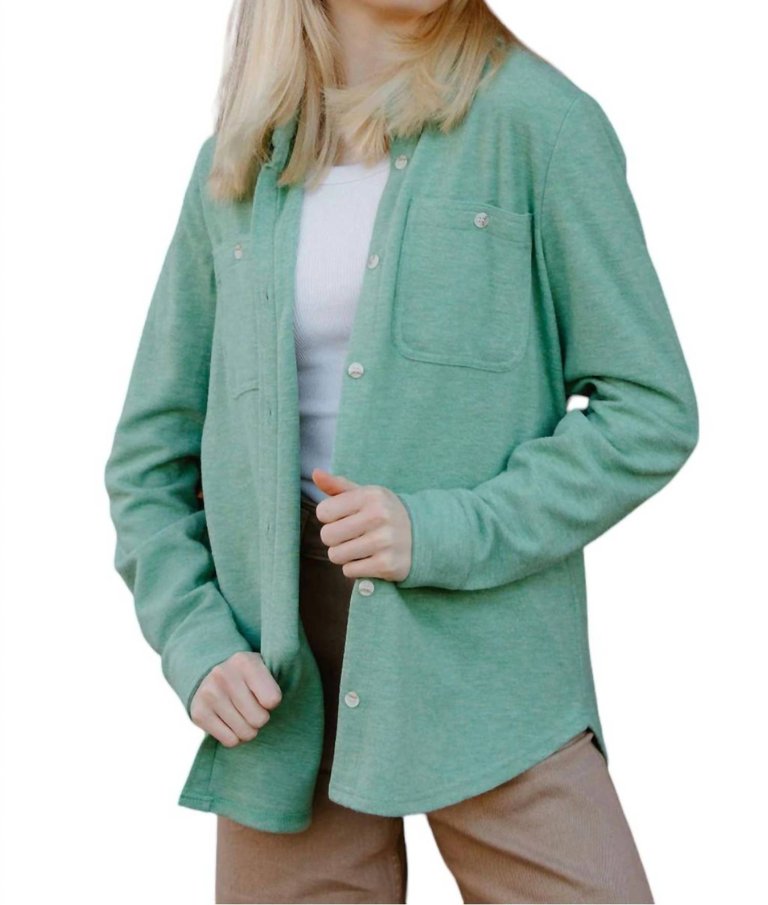 Lewis Button Down Shirt In Sea Green