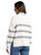 Monica Sweater In White Indigo