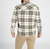 Xander Flannel Long Sleeve Shirt In Black Olive