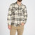 Xander Flannel Long Sleeve Shirt In Black Olive - Black Olive