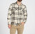 Xander Flannel Long Sleeve Shirt In Black Olive - Black Olive