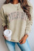 Alice Merry Leopard Print Long Sleeve Graphic Sweatshirt