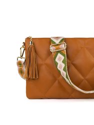 Blaire Crossbody Bag Choose Your Strap - Brown