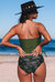 Bristol Camouflage Print Halter Neck Backless Two-piece Swimsuit