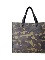 Campbell Tote - Choose Your Strap - Camo