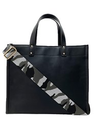 Campbell Tote - Choose Your Strap - Black