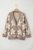 Clare Sherpa Star Cardigan - Khaki