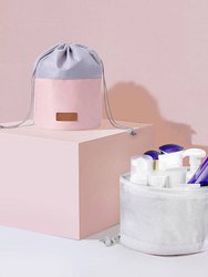 Cosmetic Cinch Bag - Pink