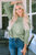 Dani Smocked 3/4 Sleeve Casual Loose Top