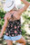 Fallon Floral Spaghetti Straps Strappy Back Tank Top