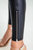Heidi Faux Leather Zipped Detail Leggings