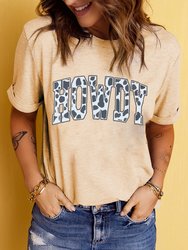 Howdy Graphic Top