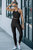Kimberly High Rise Tight Leggings With Waist Cincher - Black