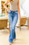 Lana Distressed Medium Wash Flare Jeans