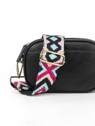 Libby Crossbody - Choose Your Strap - Black