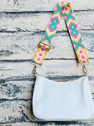 Lucy Handbag | Choose Your Strap - White