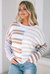 Magnolia Stripe Slouchy Sweater