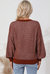 Marley Heathered Knit Drop Shoulder Puff Sleeve Sweater