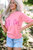 Maxine Mom Tinsel Front Short Sleeve Sweater