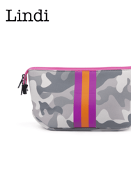 Neoprene Cosmetic Bags - Grey