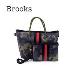 Neoprene Handbag & Wristlet - Brooks