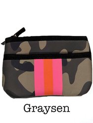 Neoprene Key Purse - Graysen