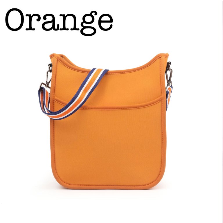 Neoprene Messenger - Orange
