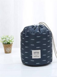 Portable Cosmetic Bags - Blue Arrow