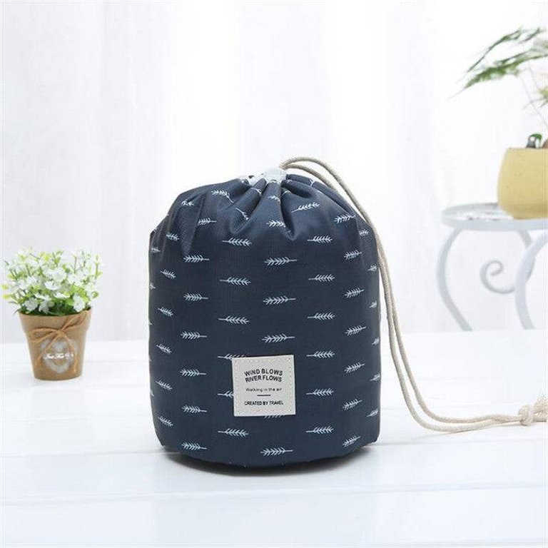 Portable Cosmetic Bags - Blue Arrow