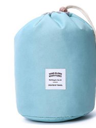 Portable Cosmetic Bags - Solid Light Blue