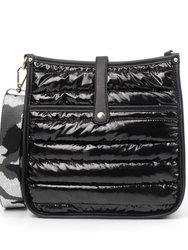 Puffy Courier Bag - Black