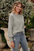 Remi Cable Knit Sleeve Sweater