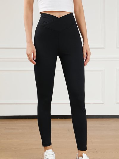Threaded Pear Zuri Arched Waist Seamless Active Leggings product