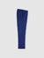French Blue Slim Fit Pure Wool Dress Pants - French Blue
