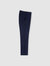 New Blue Slim Fit Pure Wool Dress Pants - New Blue