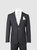 Porto Charcoal Gray, Slim Fit, Pure Wool Suit - Porto Charcoal Gray