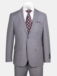 Porto Gray, Slim Fit, Pure Wool Suit - Porto Gray
