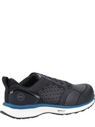 Mens Reaxion Composite Safety Trainers Shoes (Black/Blue)
