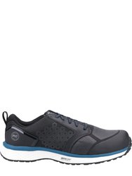 Mens Reaxion Composite Safety Trainers Shoes (Black/Blue)