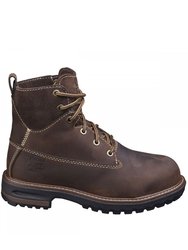 Womens/Ladies Hightower Lace Up Safety Boots (Coffee)