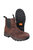 Womens/Ladies Hightower Lace Up Safety Boots (Coffee)