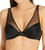 Camille Plunge Bra In Black - Black