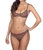 Duet Lace Low Rise Thong In Chocolate - Chocolate