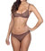 Duet Lace Low Rise Thong In Chocolate - Chocolate