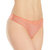 Duet Lace Low Rise Thong In Coral - Coral