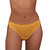 Duet Lace Low Rise Thong In Marigold - Marigold